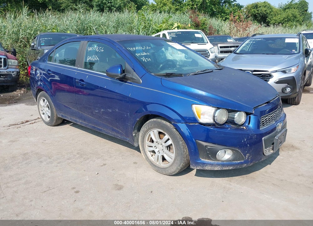 2013 CHEVROLET SONIC LT AUTO VIN: 1G1JC5SG4D4172879