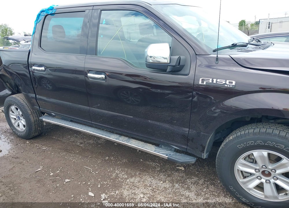 2018 FORD F-150 XLT VIN: 1FTEW1EG5JFC16361