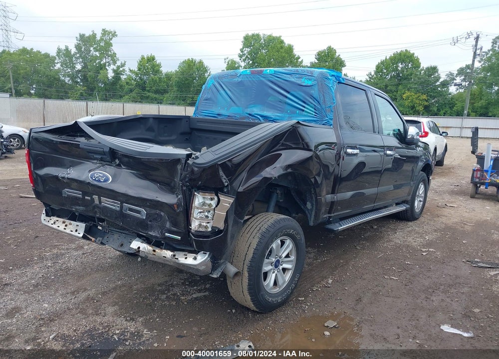 2018 FORD F-150 XLT VIN: 1FTEW1EG5JFC16361