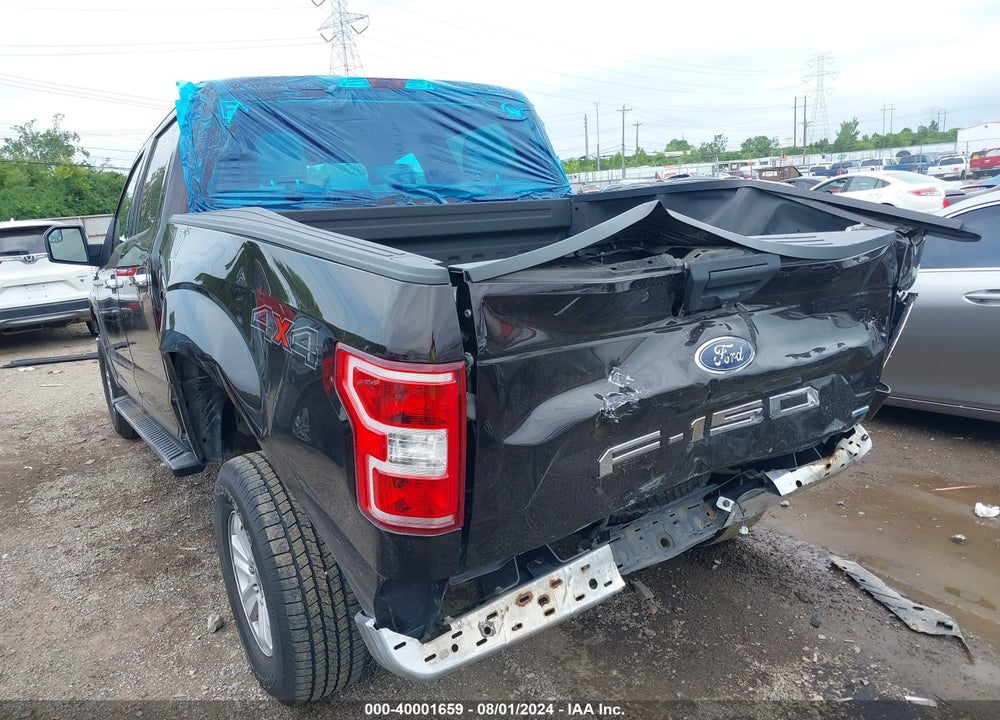 2018 FORD F-150 XLT VIN: 1FTEW1EG5JFC16361
