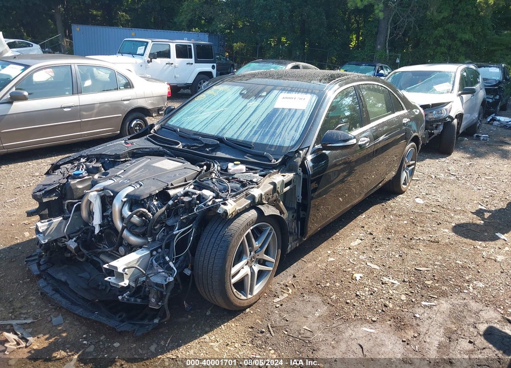 2017 MERCEDES-BENZ S 550 4MATIC VIN: WDDUG8FB2HA326351