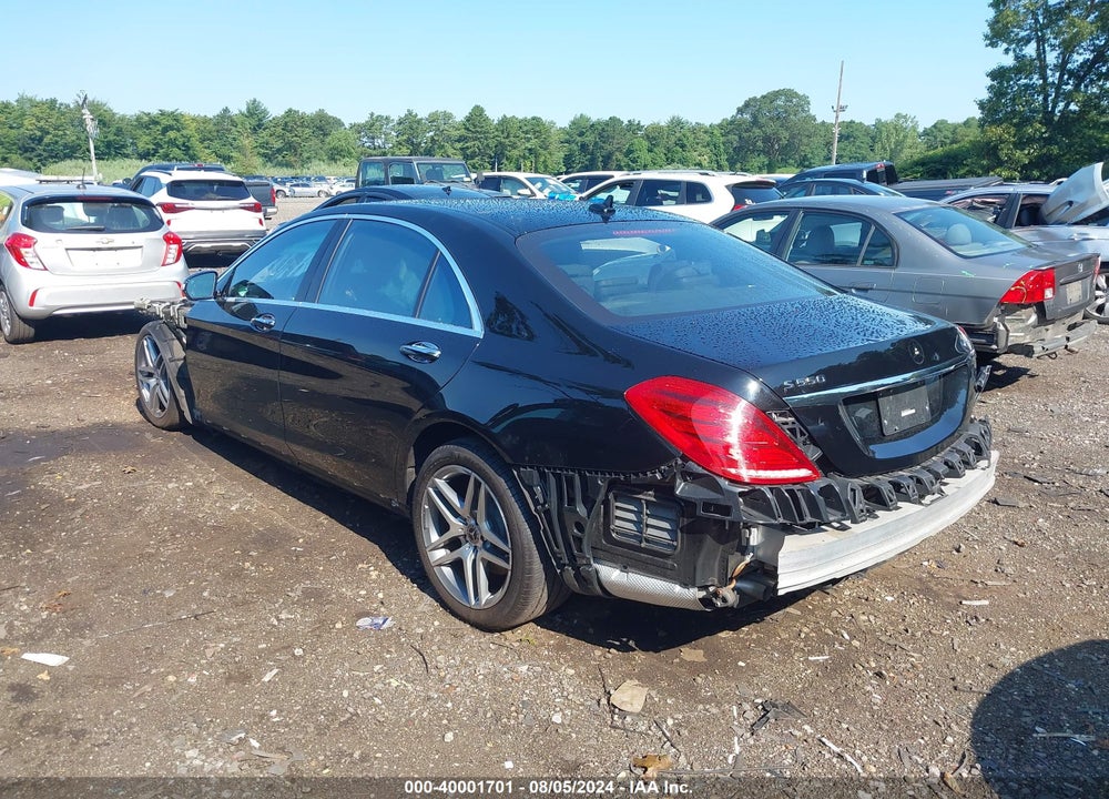 2017 MERCEDES-BENZ S 550 4MATIC VIN: WDDUG8FB2HA326351