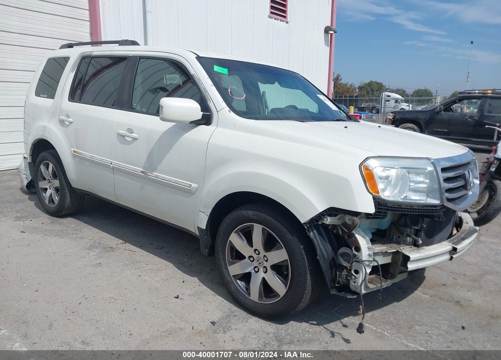 2012 HONDA PILOT TOURING VIN: 5FNYF3H94CB041761