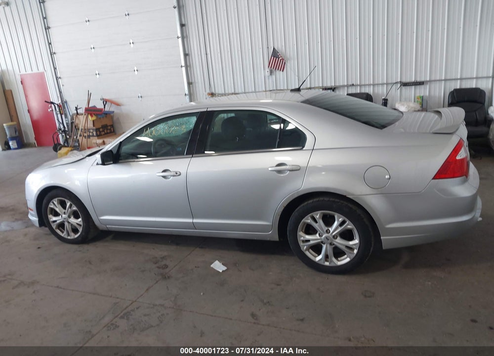 2012 FORD FUSION SE VIN: 3FAHP0HG9CR259340