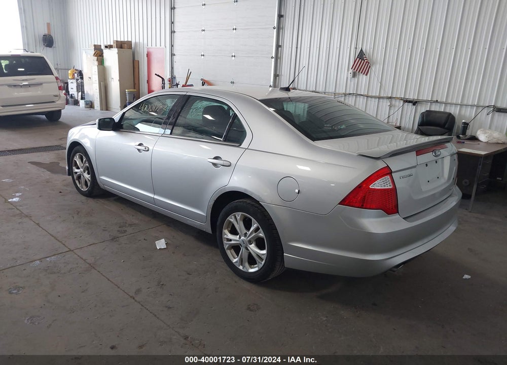 2012 FORD FUSION SE VIN: 3FAHP0HG9CR259340