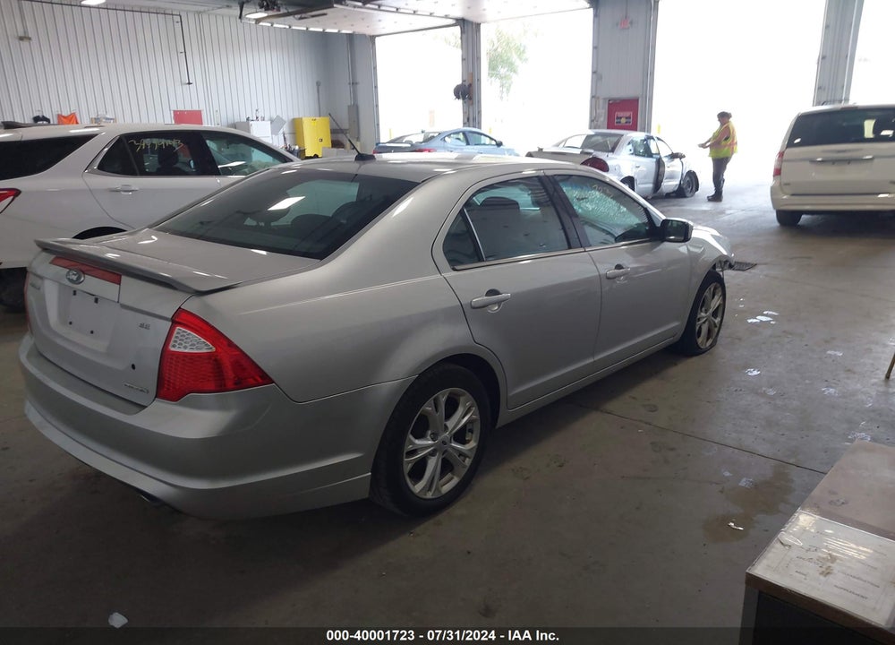 2012 FORD FUSION SE VIN: 3FAHP0HG9CR259340
