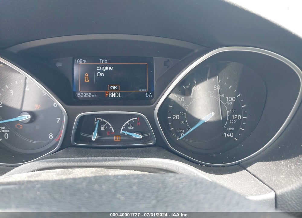 2017 FORD FOCUS SE VIN: 1FADP3F2XHL337721