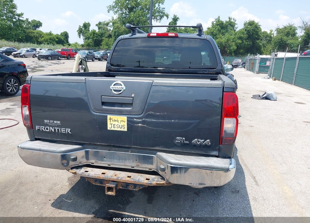 2012 NISSAN FRONTIER SL VIN: 1N6AD0EV1CC400839