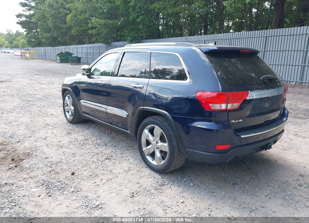2012 JEEP GRAND CHEROKEE OVERLAND VIN: 1C4RJFCT4CC200766