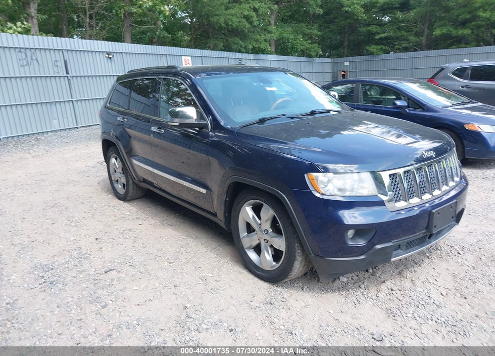 2012 JEEP GRAND CHEROKEE OVERLAND VIN: 1C4RJFCT4CC200766