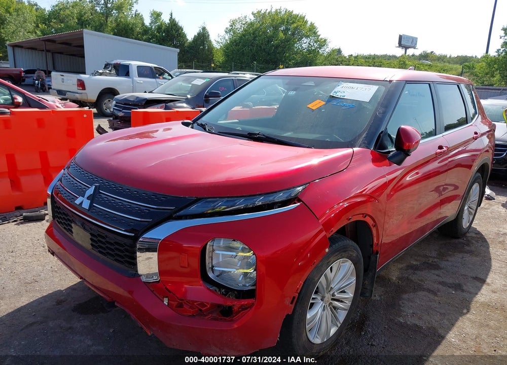 2022 MITSUBISHI OUTLANDER ES 2.5 S-AWC VIN: JA4J4TA87NZ083454