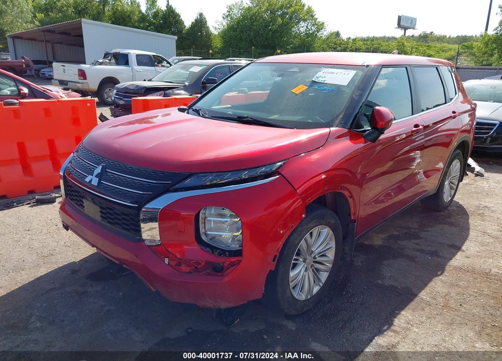 2022 MITSUBISHI OUTLANDER ES 2.5 S-AWC VIN: JA4J4TA87NZ083454