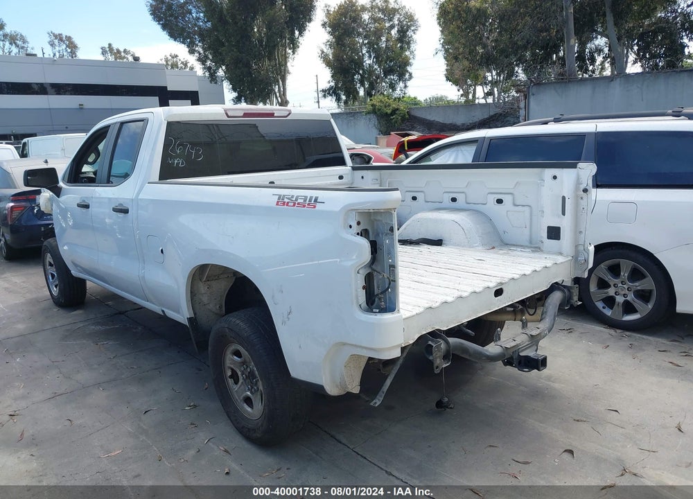 2019 CHEVROLET SILVERADO 1500 CUSTOM TRAIL BOSS VIN: 1GCRYCEH5KZ219003