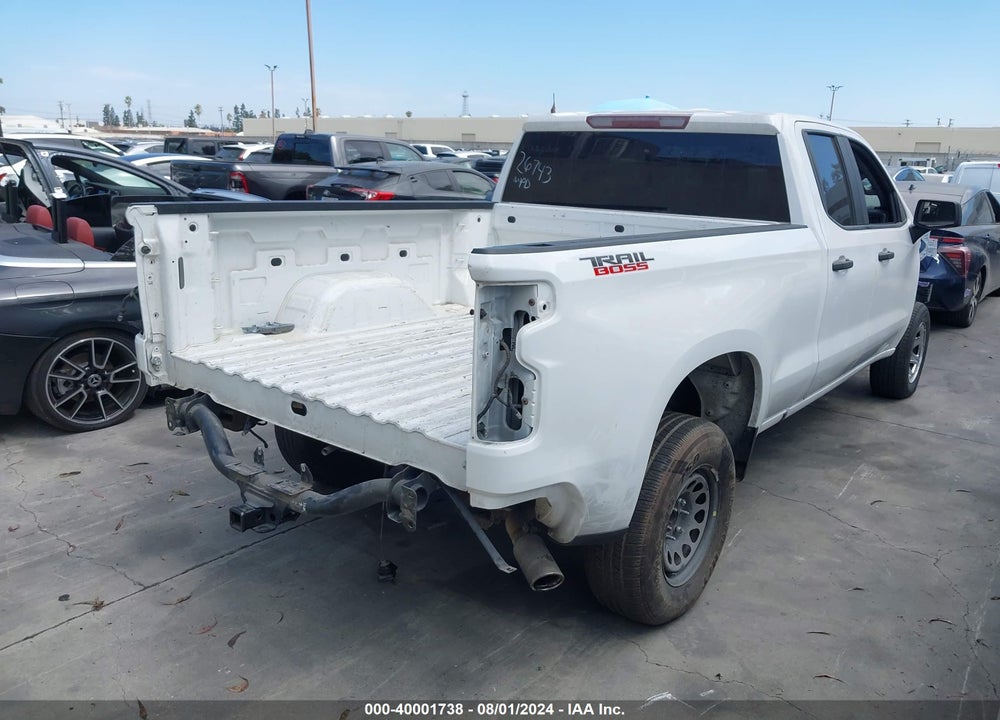 2019 CHEVROLET SILVERADO 1500 CUSTOM TRAIL BOSS VIN: 1GCRYCEH5KZ219003
