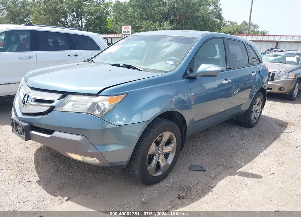 2008 ACURA MDX SPORT PACKAGE VIN: 2HNYD28868H519875