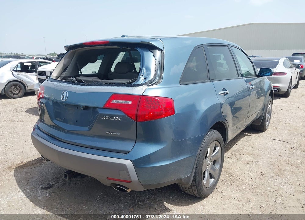 2008 ACURA MDX SPORT PACKAGE VIN: 2HNYD28868H519875