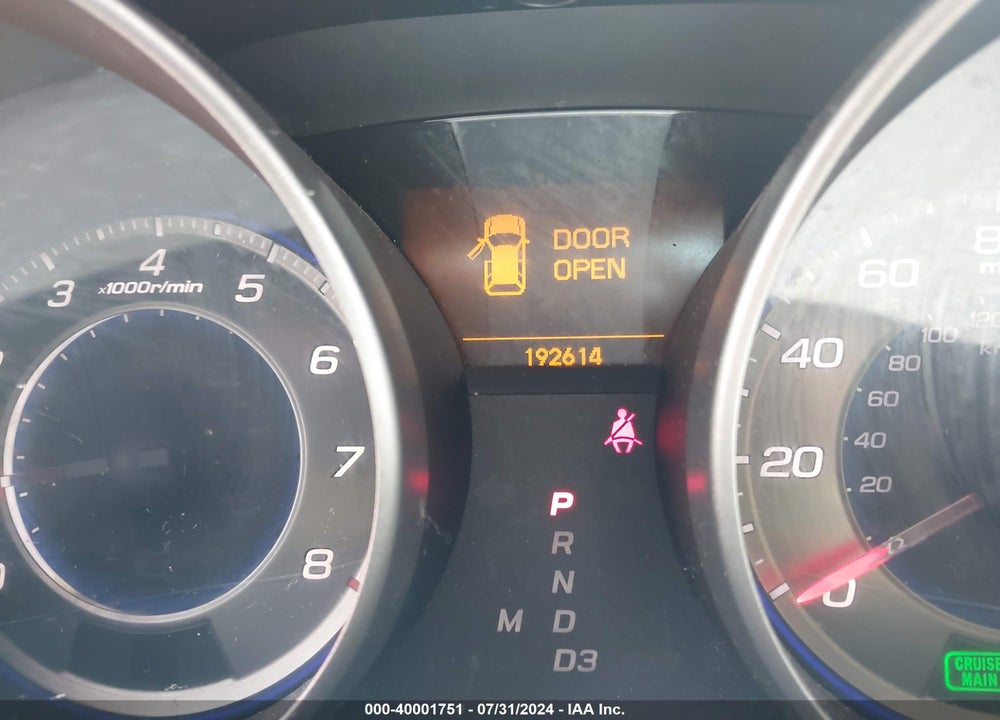 2008 ACURA MDX SPORT PACKAGE VIN: 2HNYD28868H519875