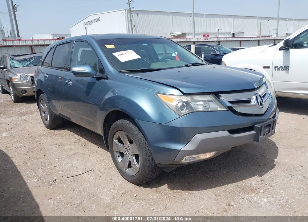 2008 ACURA MDX SPORT PACKAGE VIN: 2HNYD28868H519875