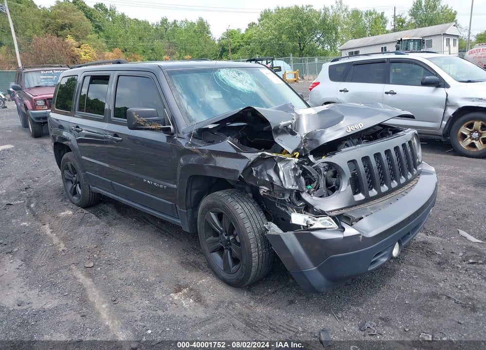 2016 JEEP PATRIOT LATITUDE VIN: 1C4NJPFA8GD813696