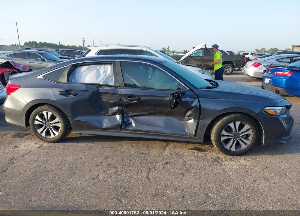2022 HONDA CIVIC LX VIN: 2HGFE2F27NH523410
