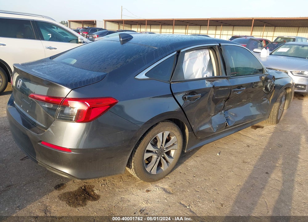 2022 HONDA CIVIC LX VIN: 2HGFE2F27NH523410