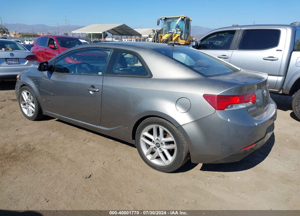 2010 KIA FORTE KOUP SX VIN: KNAFW6A39A5147388