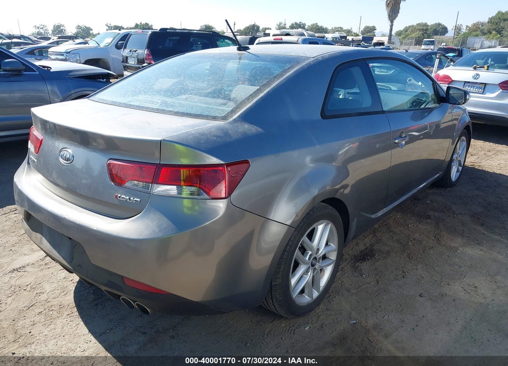 2010 KIA FORTE KOUP SX VIN: KNAFW6A39A5147388