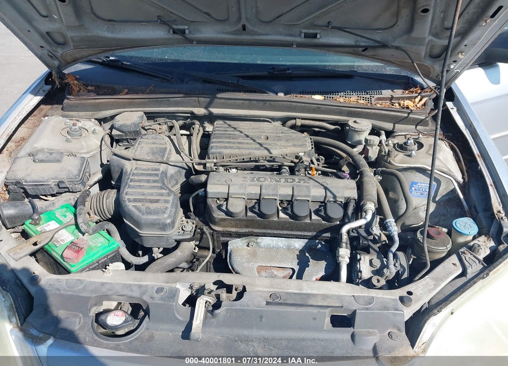 2002 HONDA CIVIC LX VIN: 2HGES15642H512394