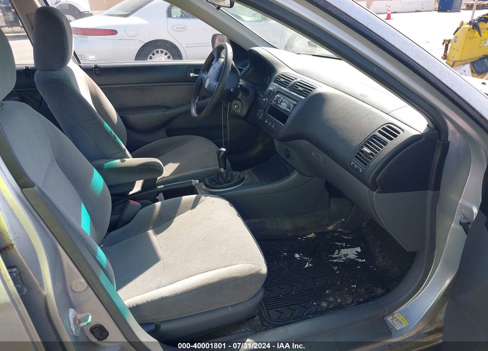 2002 HONDA CIVIC LX VIN: 2HGES15642H512394