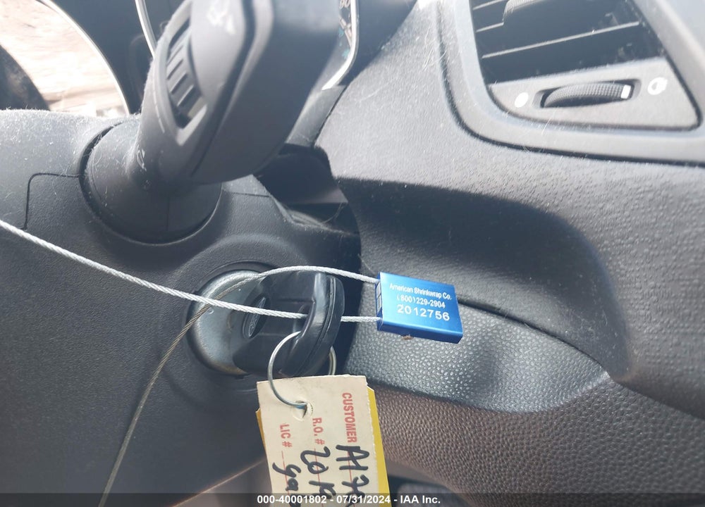 2019 FORD FIESTA SE VIN: 3FADP4EJ2KM101987