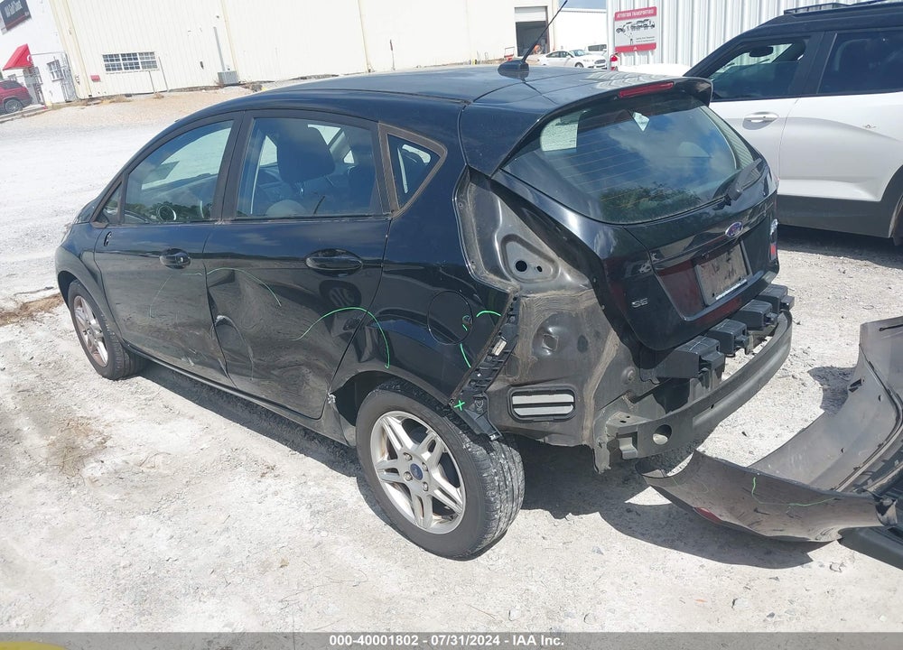 2019 FORD FIESTA SE VIN: 3FADP4EJ2KM101987