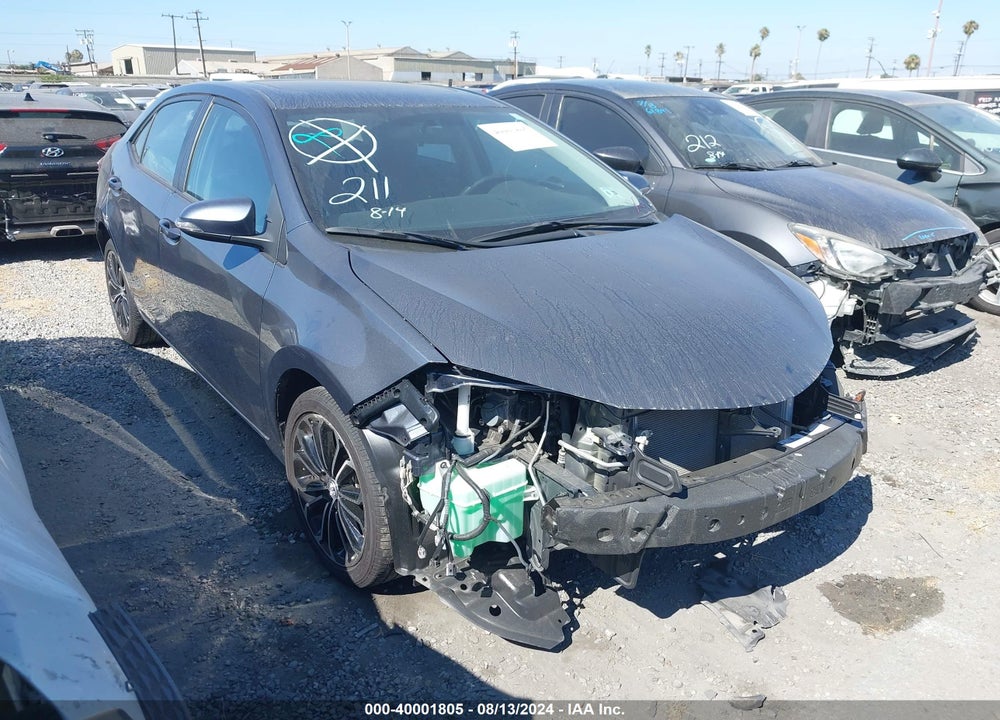 2015 TOYOTA COROLLA S PLUS VIN: 2T1BURHEXFC441991