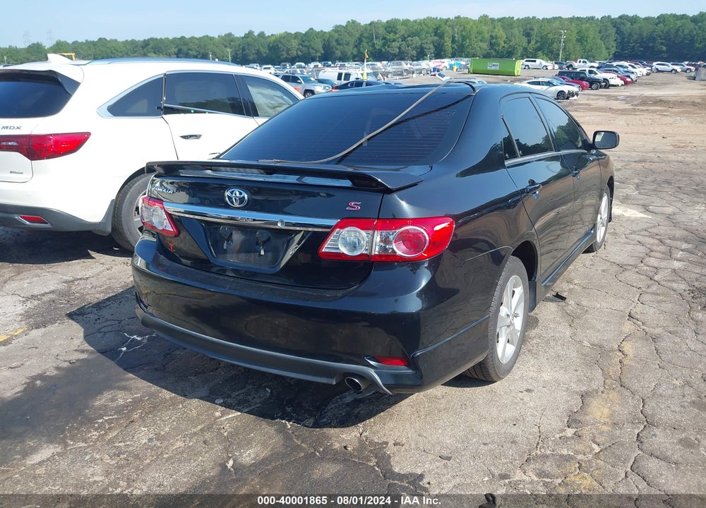 2013 TOYOTA COROLLA S VIN: 2T1BU4EE6DC991788