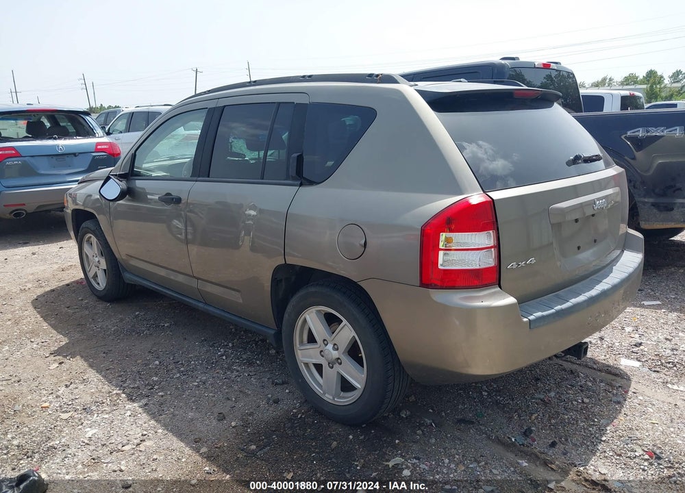 2007 JEEP COMPASS SPORT VIN: 1J8FF47W47D396195