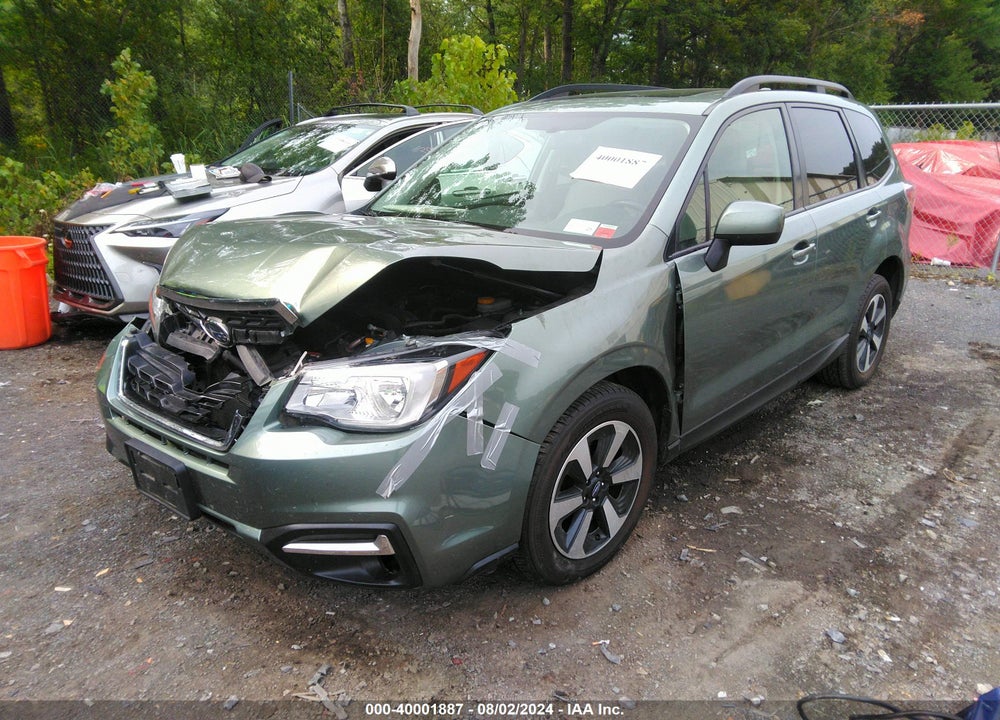 2018 SUBARU FORESTER 2.5I PREMIUM VIN: JF2SJAEC7JH575134