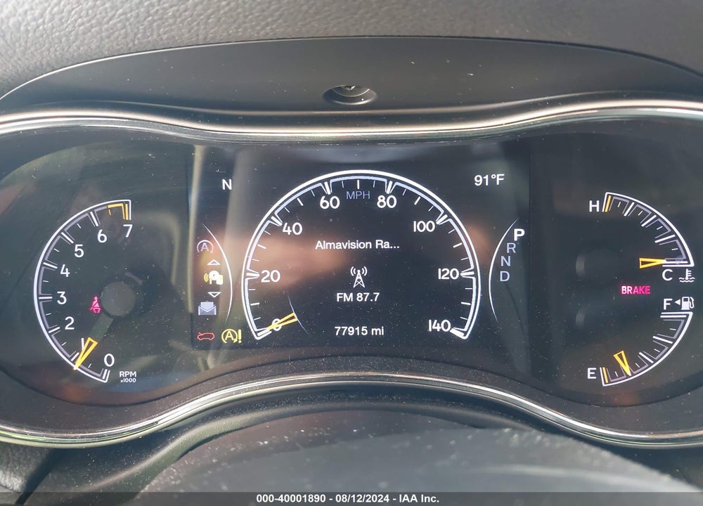 2019 JEEP GRAND CHEROKEE ALTITUDE 4X2 VIN: 1C4RJEAG4KC572235