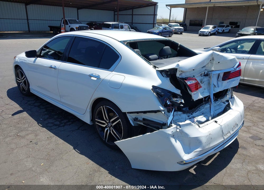 2017 HONDA ACCORD SPORT VIN: 1HGCR2F52HA308151