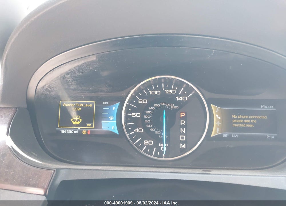 2011 FORD EDGE LIMITED VIN: 2FMDK4KC9BBA12378