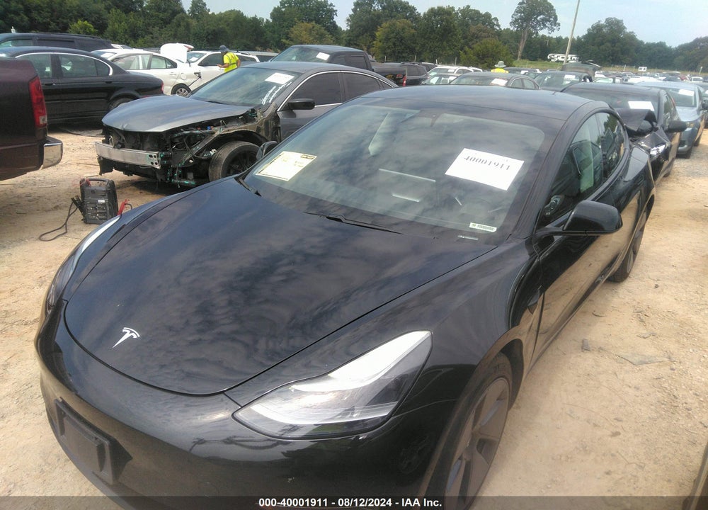2021 TESLA MODEL 3 STANDARD RANGE PLUS REAR-WHEEL DRIVE VIN: 5YJ3E1EA4MF058450
