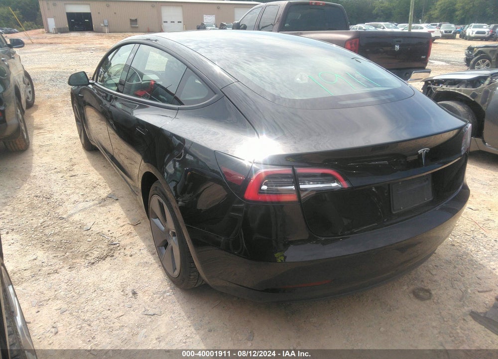 2021 TESLA MODEL 3 STANDARD RANGE PLUS REAR-WHEEL DRIVE VIN: 5YJ3E1EA4MF058450