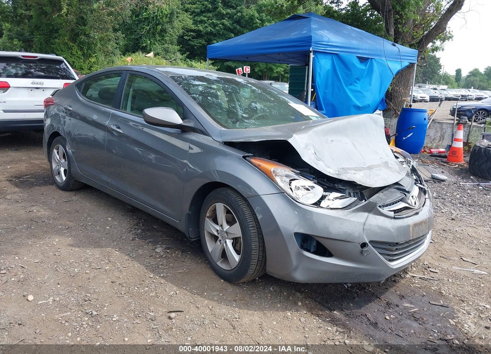 2013 HYUNDAI ELANTRA GLS VIN: 5NPDH4AE8DH276754