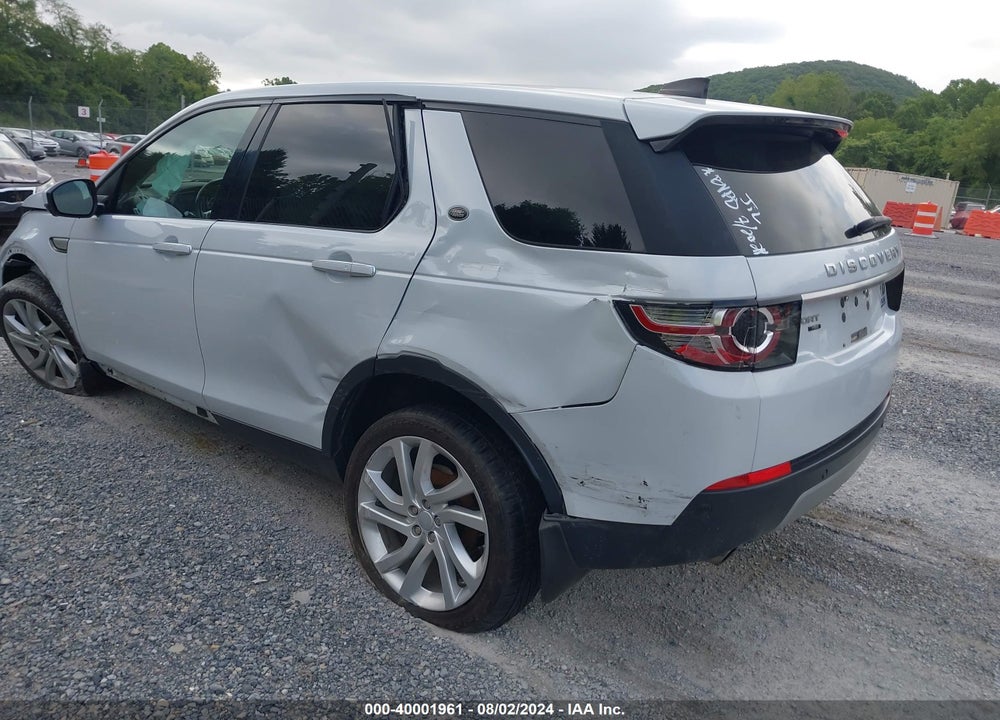 2017 LAND ROVER DISCOVERY SPORT HSE LUX VIN: SALCT2BG6HH682138
