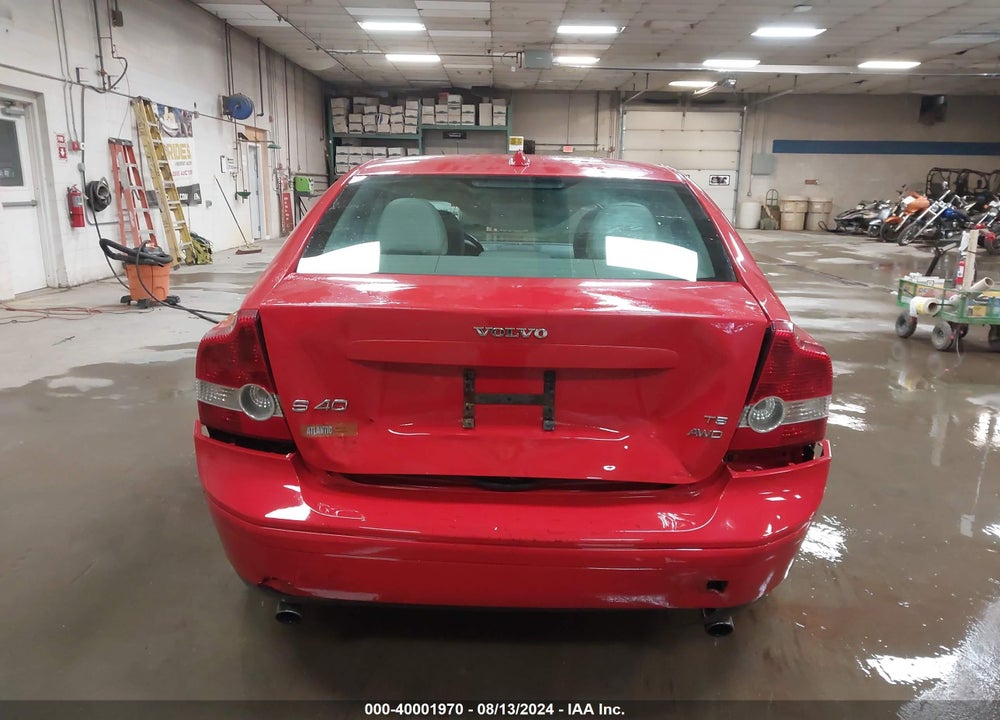 2007 VOLVO S40 T5 VIN: YV1MH682672279904