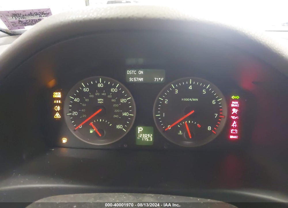2007 VOLVO S40 T5 VIN: YV1MH682672279904