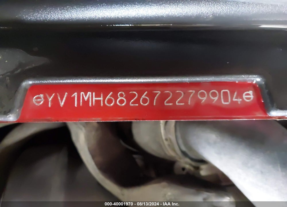 2007 VOLVO S40 T5 VIN: YV1MH682672279904