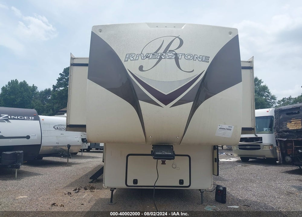 2019 FOREST RIVER RIVERSTONE 39FK VIN: 4X4FRSR2XK5000815