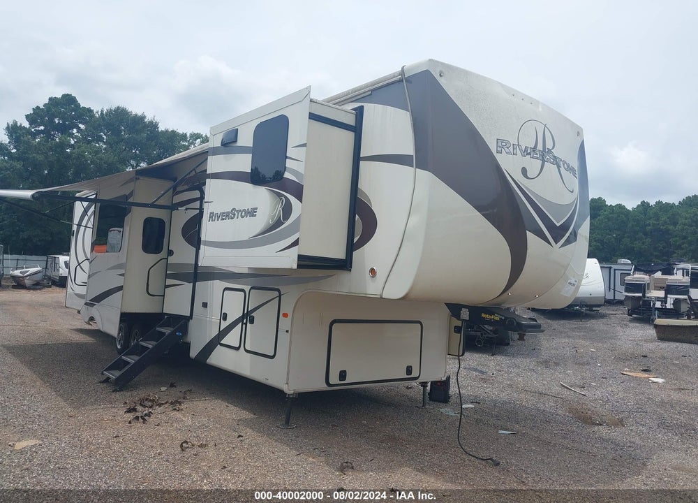 2019 FOREST RIVER RIVERSTONE 39FK VIN: 4X4FRSR2XK5000815