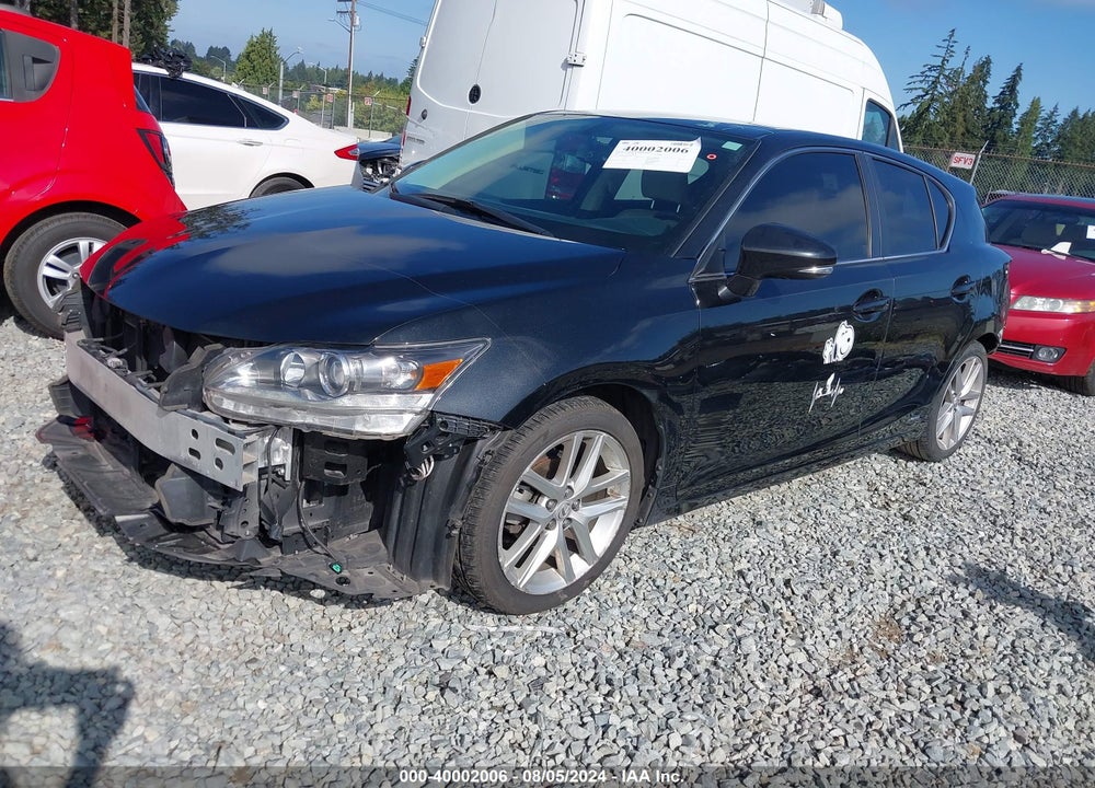 2017 LEXUS CT 200H VIN: JTHKD5BH5H2287475