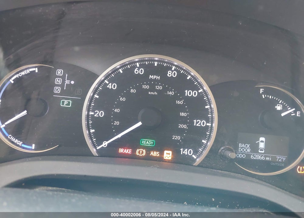 2017 LEXUS CT 200H VIN: JTHKD5BH5H2287475