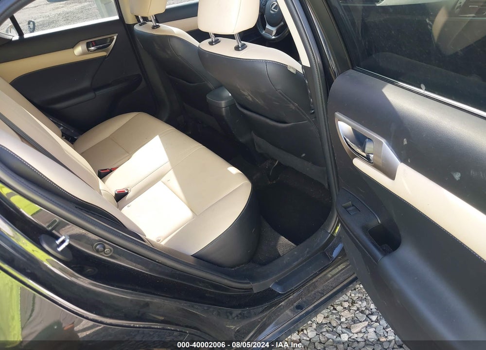 2017 LEXUS CT 200H VIN: JTHKD5BH5H2287475